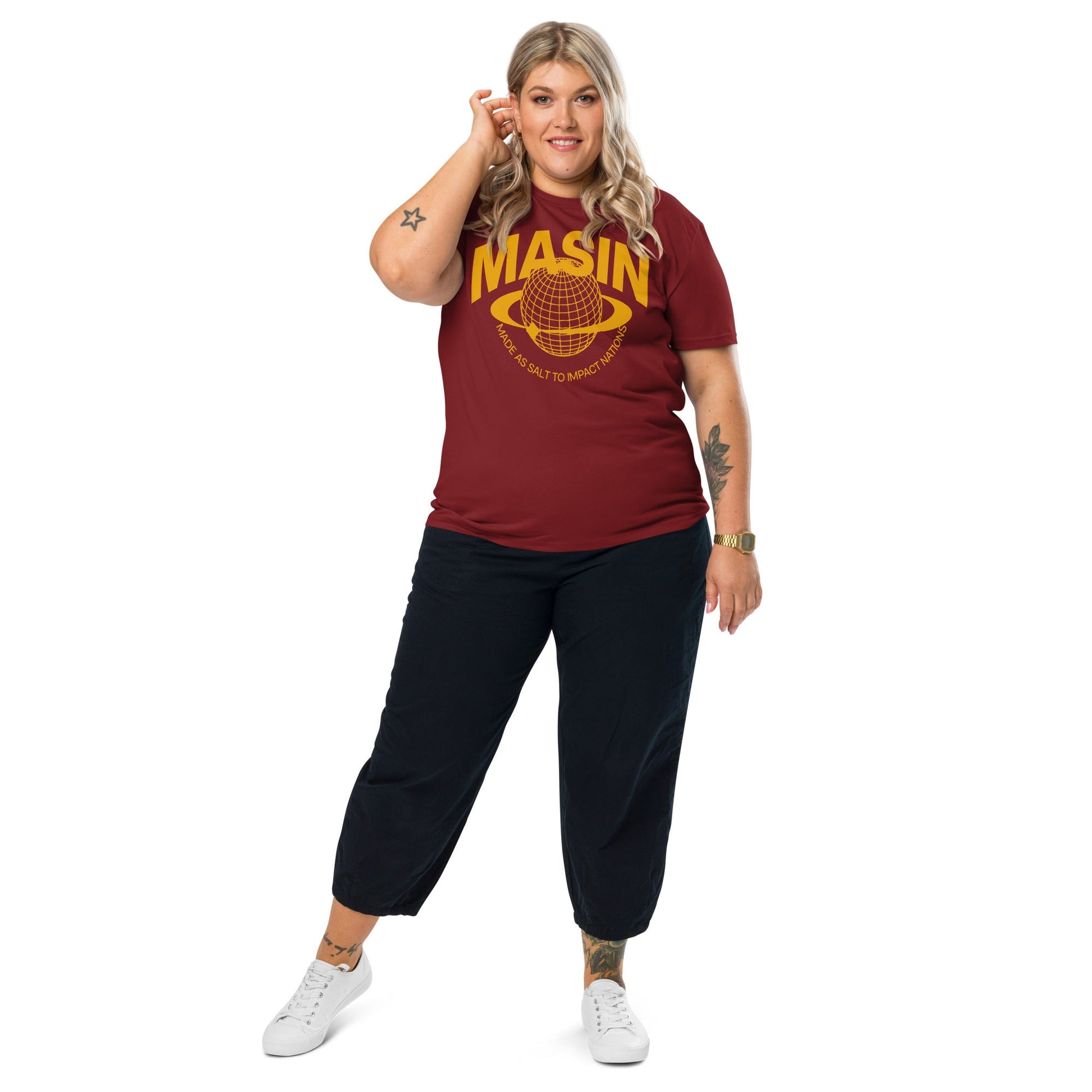 MASIN Brand - Unisex Premium Organic Cotton T-Shirt by MASIN Fashion – Faith - based Wear