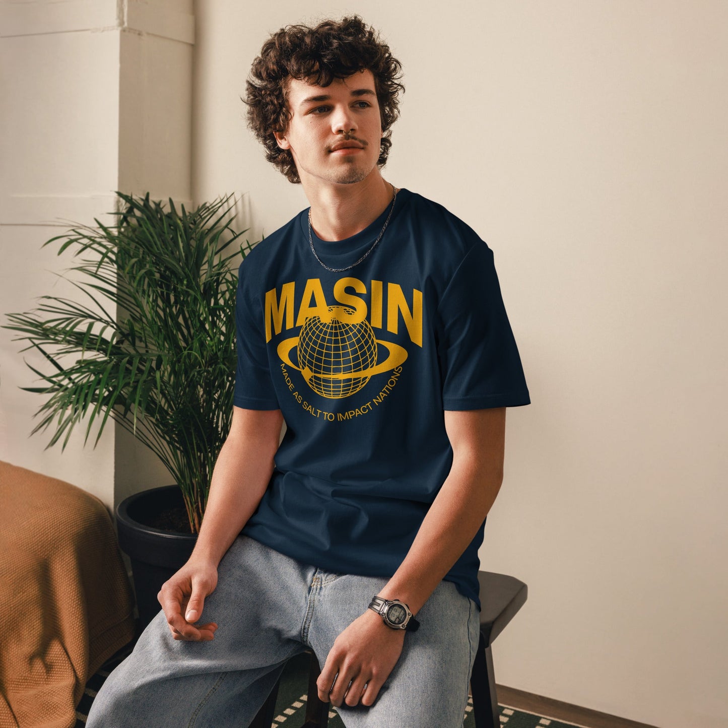 MASIN Brand - Unisex Premium Organic Cotton T-Shirt by MASIN Fashion – Faith - based Wear