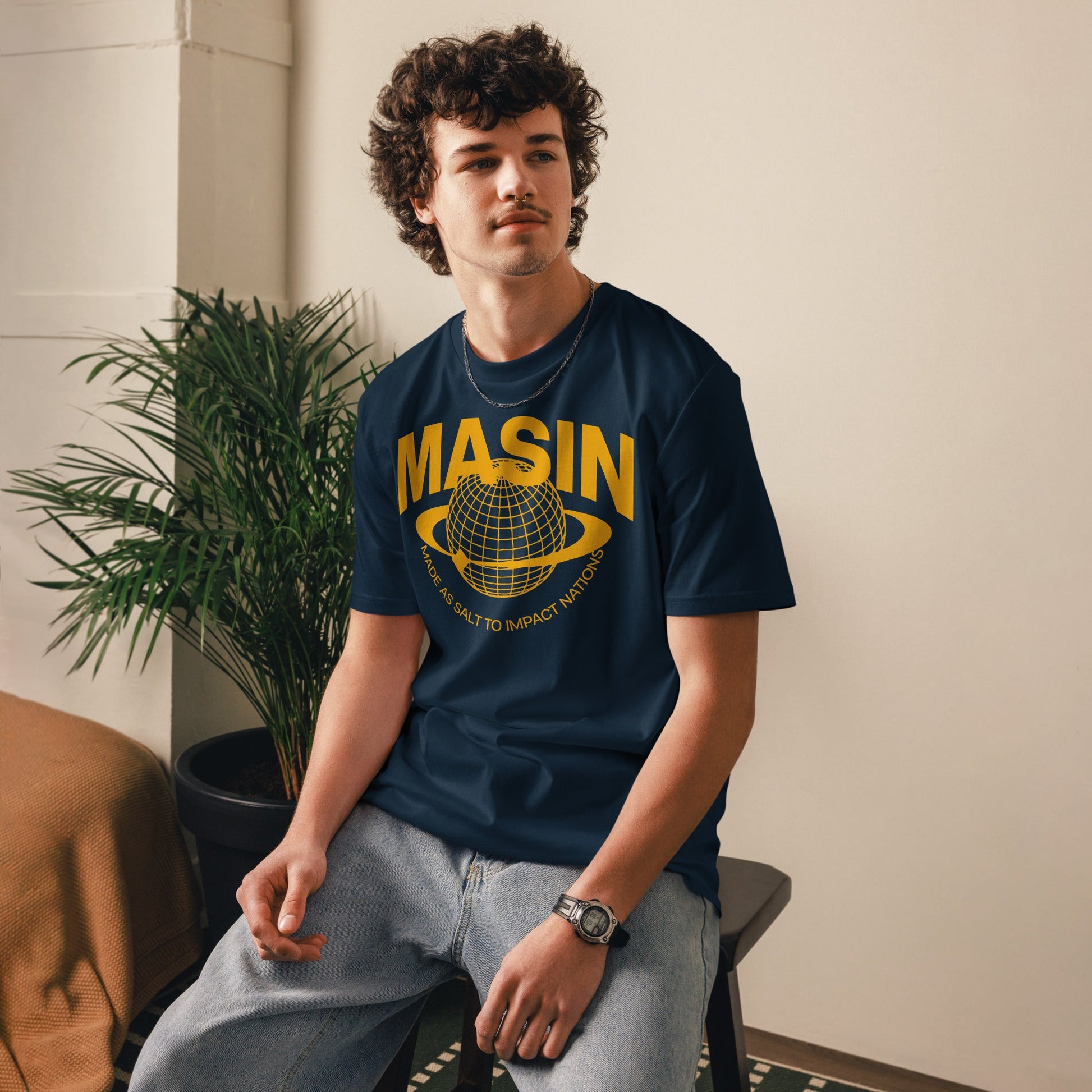 MASIN Brand - Unisex Premium Organic Cotton T-Shirt by MASIN Fashion – Faith - based Wear