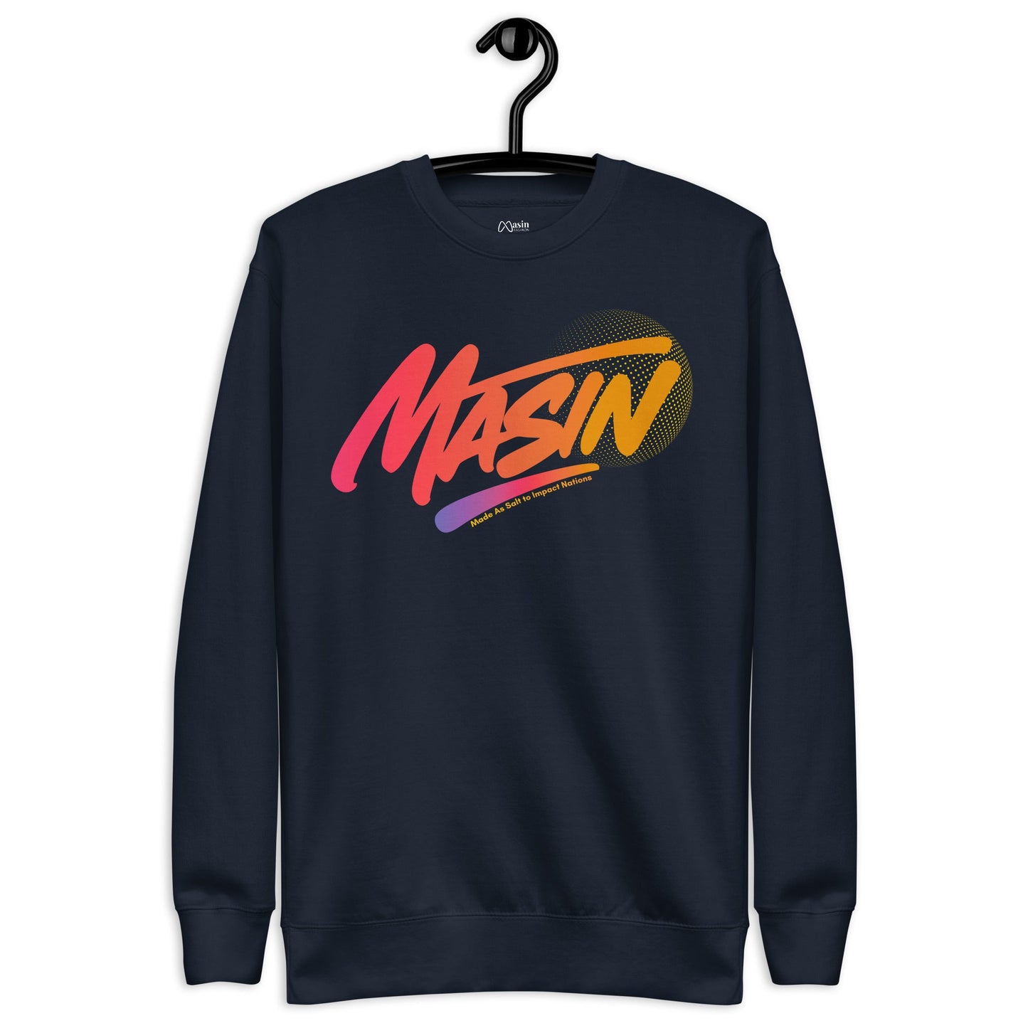 MASIN Defined 2 - Fitted Unisex Premium Sweatshirt by MASIN Fashion – Faith - based Wear