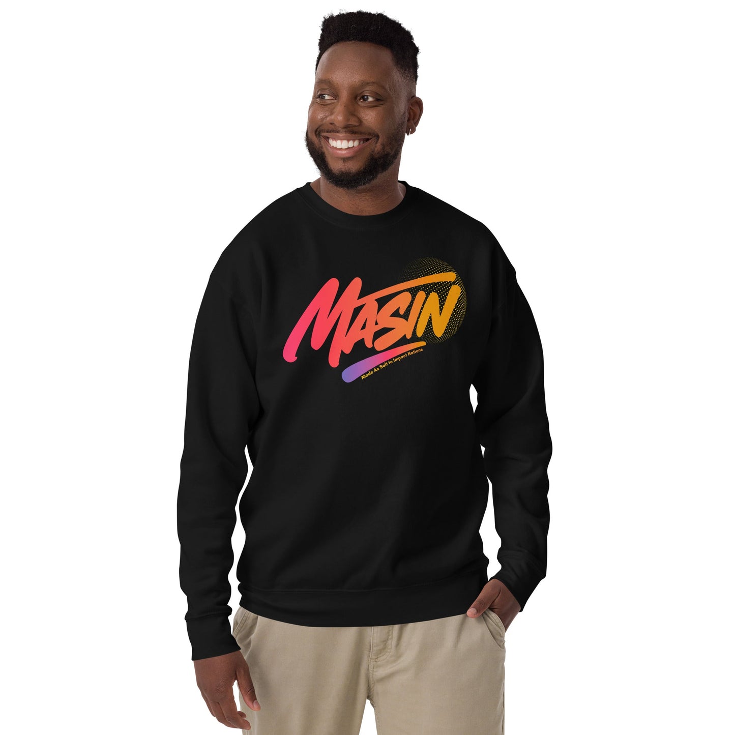 MASIN Defined 2 - Fitted Unisex Premium Sweatshirt by MASIN Fashion – Faith - based Wear