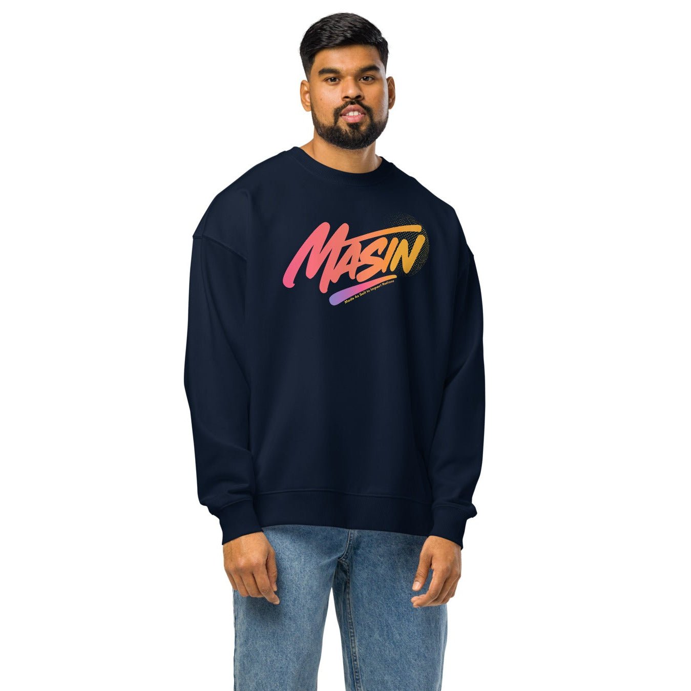 MASIN Defined 2 Oversized Unisex Premium Jumper by MASIN Fashion – Faith - based Wear