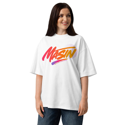 MASIN Defined 2 Unisex Luxe Oversized High Neck T-Shirt by MASIN Fashion – Faith - based Wear