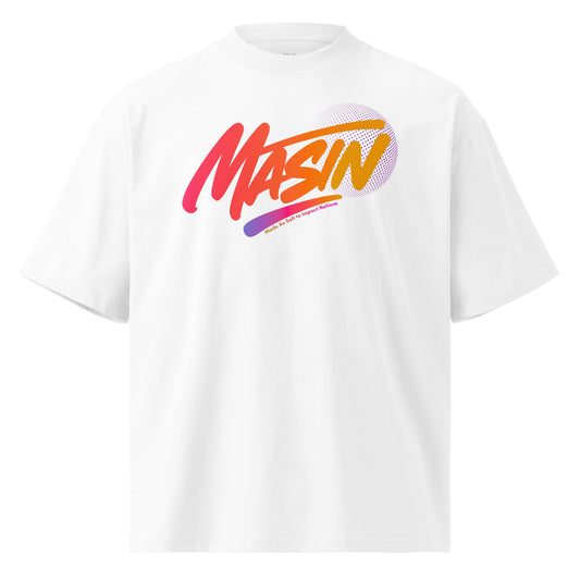 MASIN Defined 2 Unisex Luxe Oversized High Neck T-Shirt by MASIN Fashion – Faith - based Wear