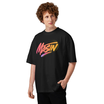 MASIN Defined 2 Unisex Luxe Oversized High Neck T-Shirt by MASIN Fashion – Faith - based Wear