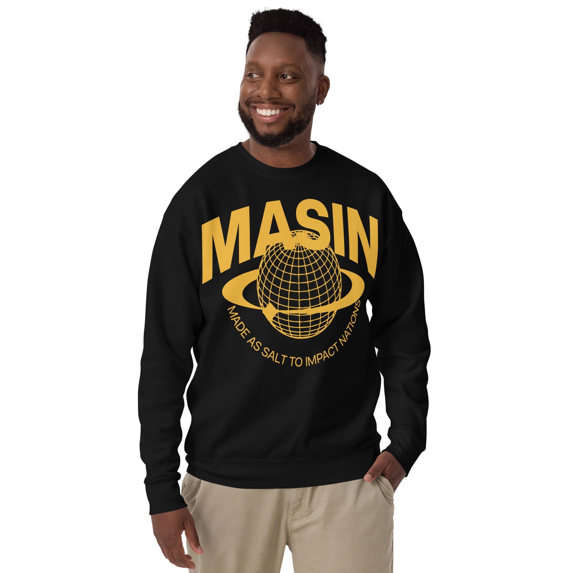 MASIN Definition 2 - Unisex Premium Sweatshirt by MASIN Fashion – Faith - based Wear