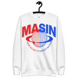 MASIN Definition BLUE RED - Unisex Premium Sweatshirt by MASIN Fashion – Faith - based Wear