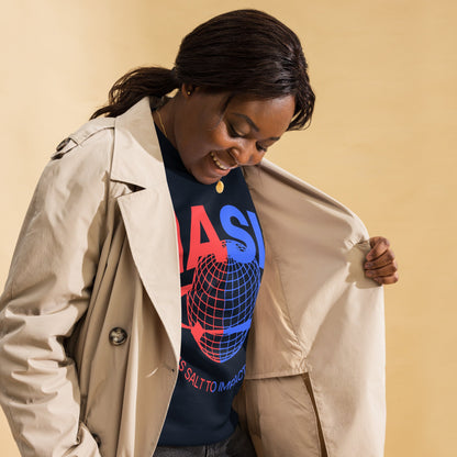 MASIN Definition BLUE RED - Unisex Premium Sweatshirt by MASIN Fashion – Faith - based Wear