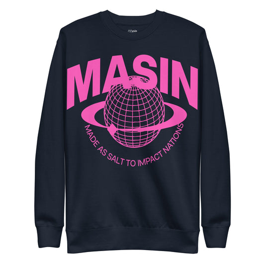 MASIN Definition PINK - Unisex Premium Sweatshirt Christian by masin fashion