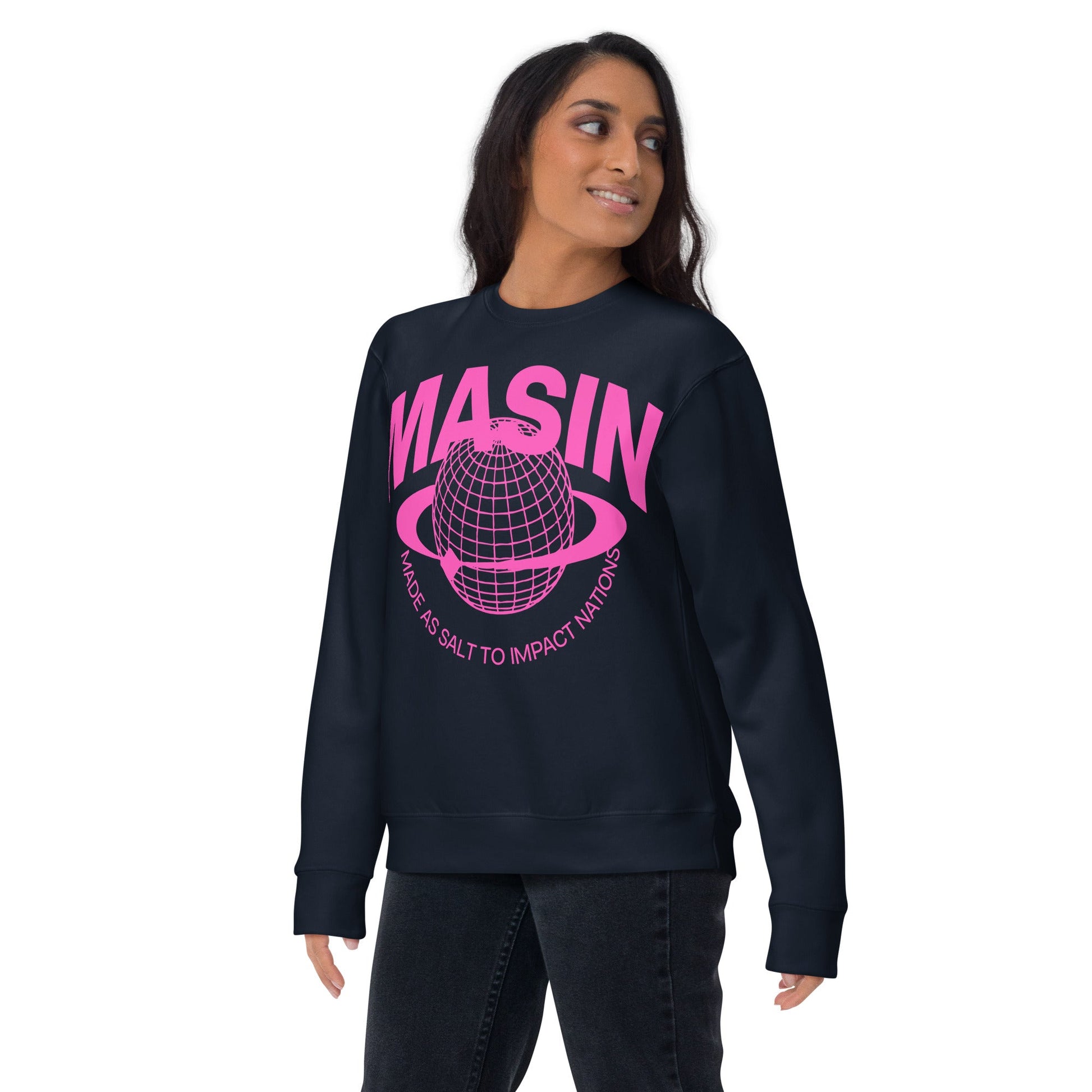 MASIN Definition PINK - Unisex Premium Sweatshirt Christian by masin fashion