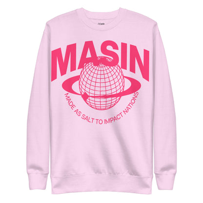 MASIN Definition PINK - Unisex Premium Sweatshirt by MASIN Fashion – Faith - based Wear