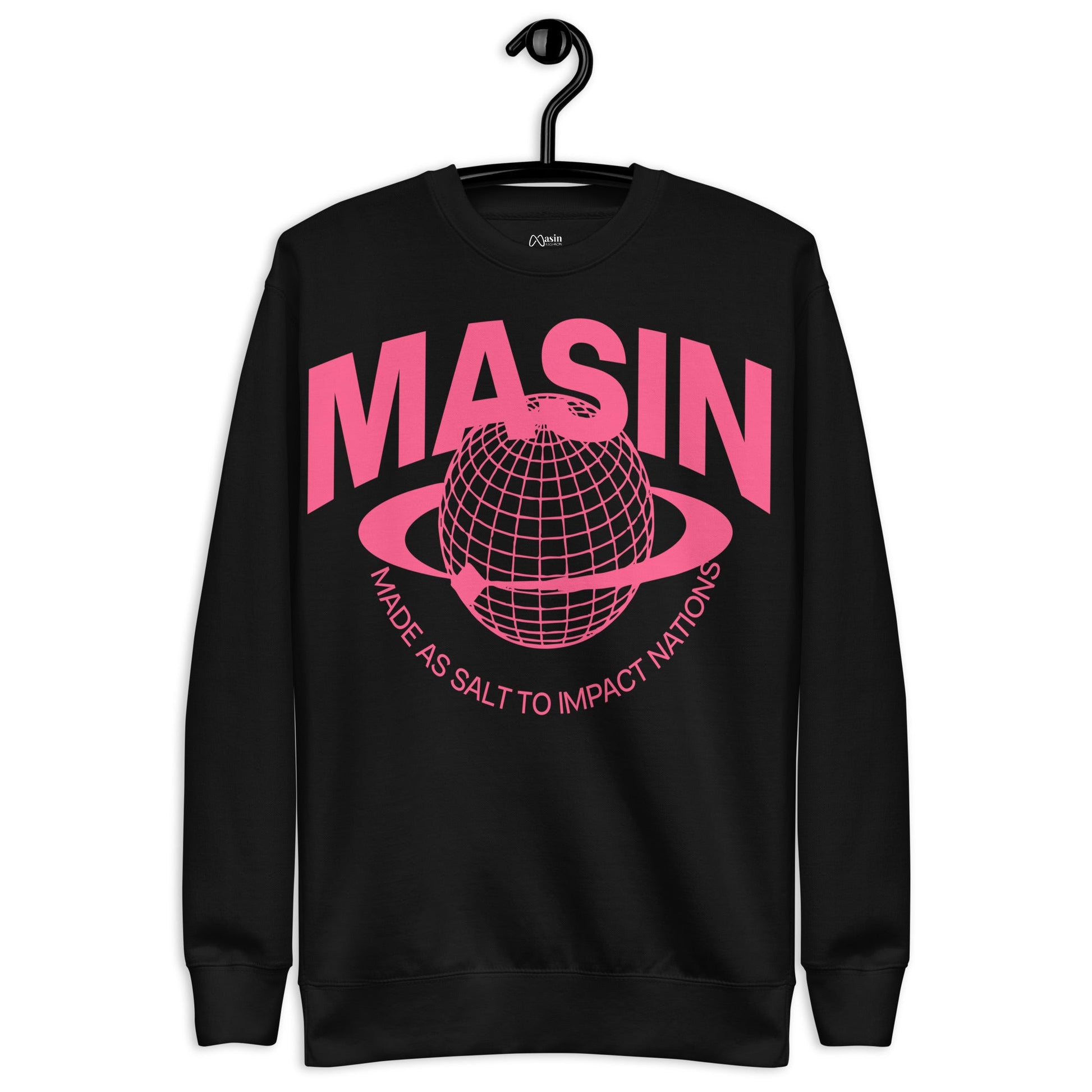 MASIN Definition PINK - Unisex Premium Sweatshirt by MASIN Fashion – Faith - based Wear