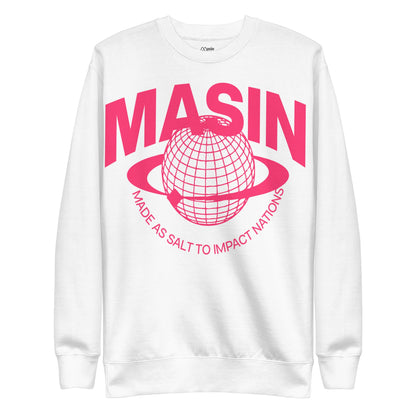MASIN Definition PINK - Unisex Premium Sweatshirt by MASIN Fashion – Faith - based Wear