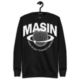 MASIN Definition WHITE - Unisex Premium Sweatshirt by MASIN Fashion – Faith - based Wear