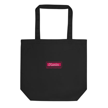 MASIN Embroidery Eco Tote Bag by MASIN Fashion – Faith - based Wear