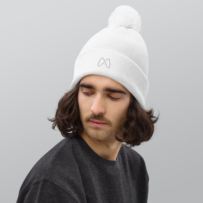 Masin Pom pom beanie by MASIN Fashion – Faith - based Wear