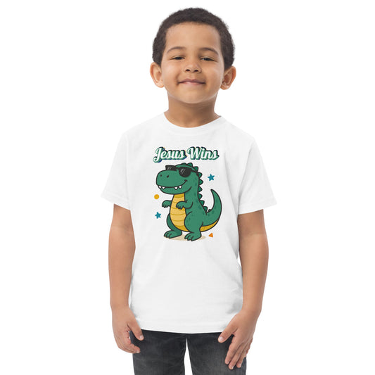 Masin Unisex Toddler Tee - Jesus Wins by MASIN Fashion – Faith - based Wear