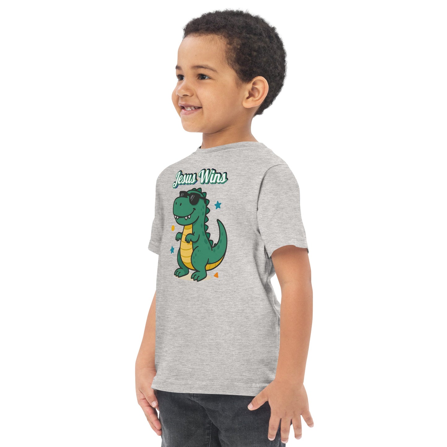 Masin Unisex Toddler Tee - Jesus Wins by MASIN Fashion – Faith - based Wear