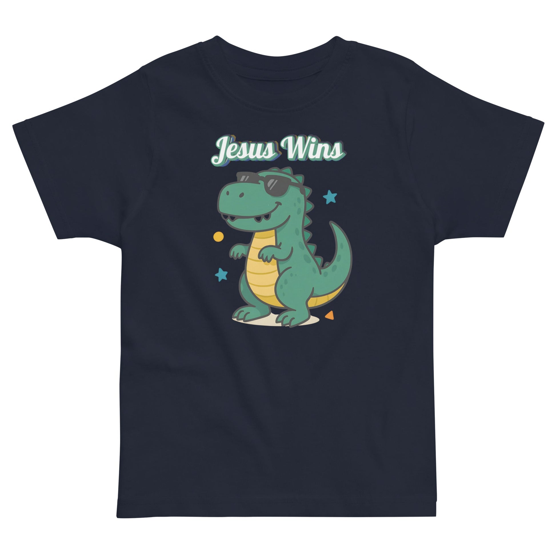 Masin Unisex Toddler Tee - Jesus Wins by MASIN Fashion – Faith - based Wear