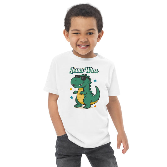 Masin Unisex Toddler Tee - Jesus Wins by MASIN Fashion – Faith - based Wear