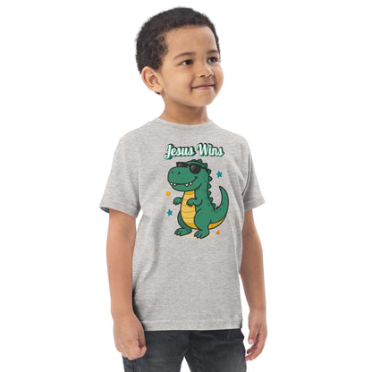 Masin Unisex Toddler Tee - Jesus Wins by MASIN Fashion – Faith - based Wear