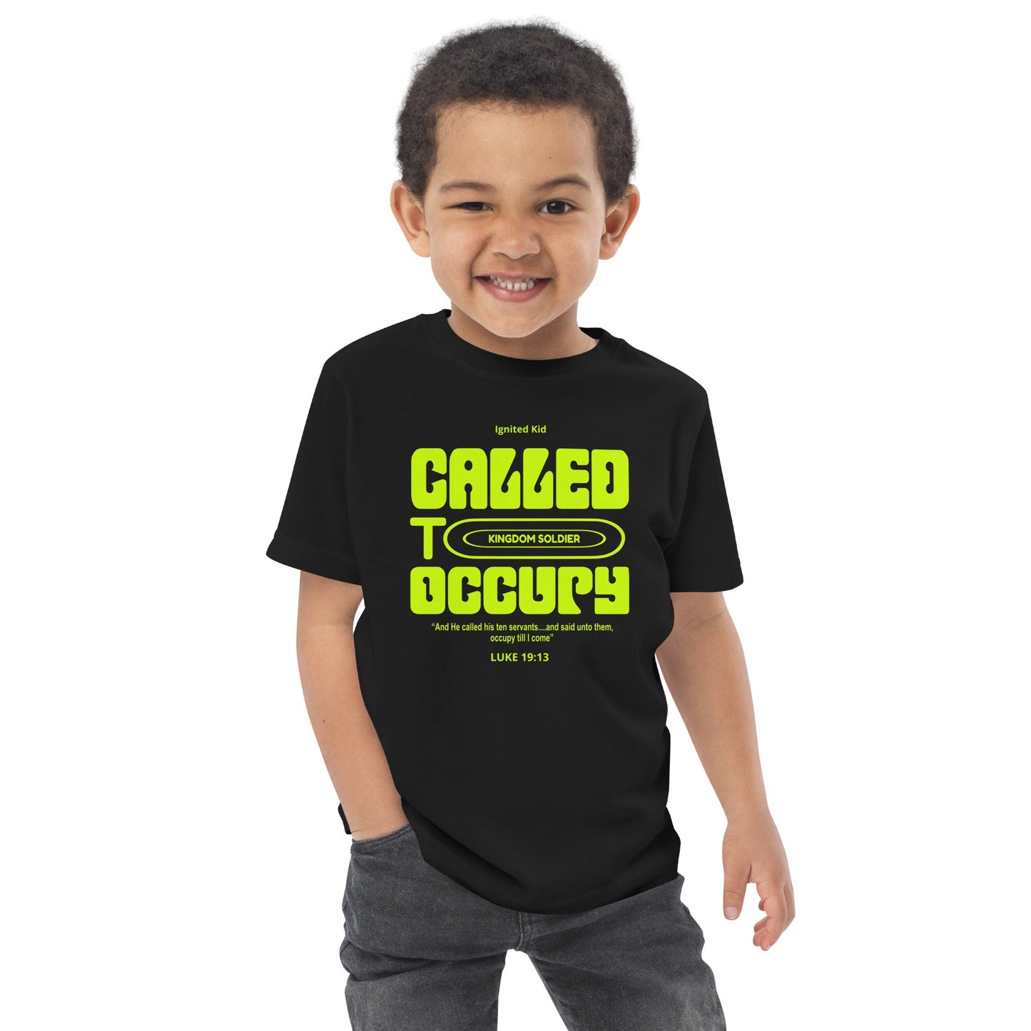Occupy Toddler Kids t-shirt by MASIN Fashion – Faith - based Wear