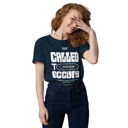 OCCUPY White - Unisex Premium Organic Cotton T-Shirt by MASIN Fashion – Faith - based Wear