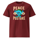 Peace is my posture - Premium Unisex organic cotton t-shirt Christian by masin fashion