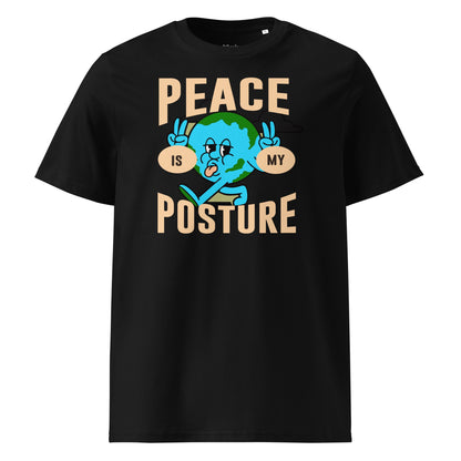 Peace is my posture - Premium Unisex organic cotton t-shirt by MASIN Fashion – Faith - based Wear