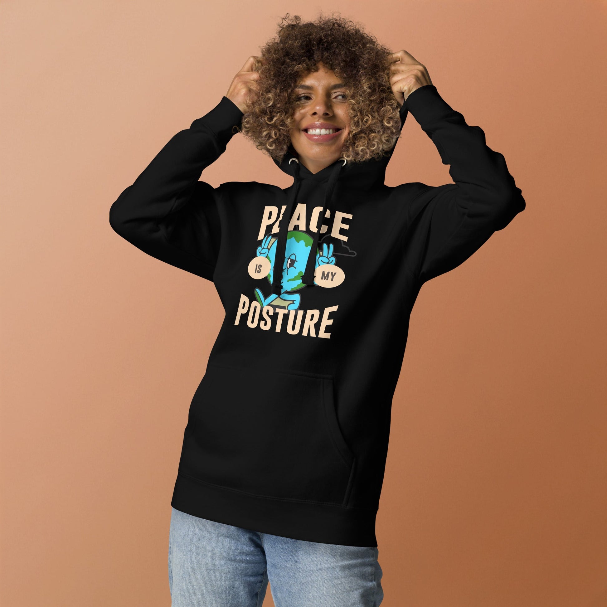Peace is my posture - Unisex LUXE Edition Hoodie by MASIN Fashion – Faith - based Wear