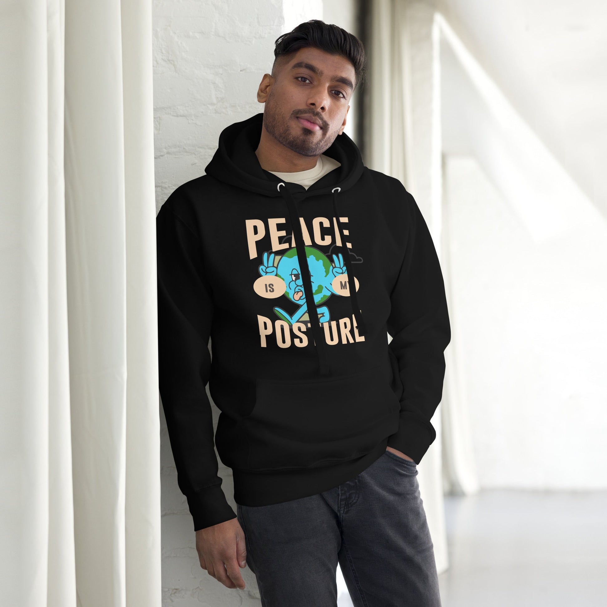 Peace is my posture - Unisex LUXE Edition Hoodie by MASIN Fashion – Faith - based Wear