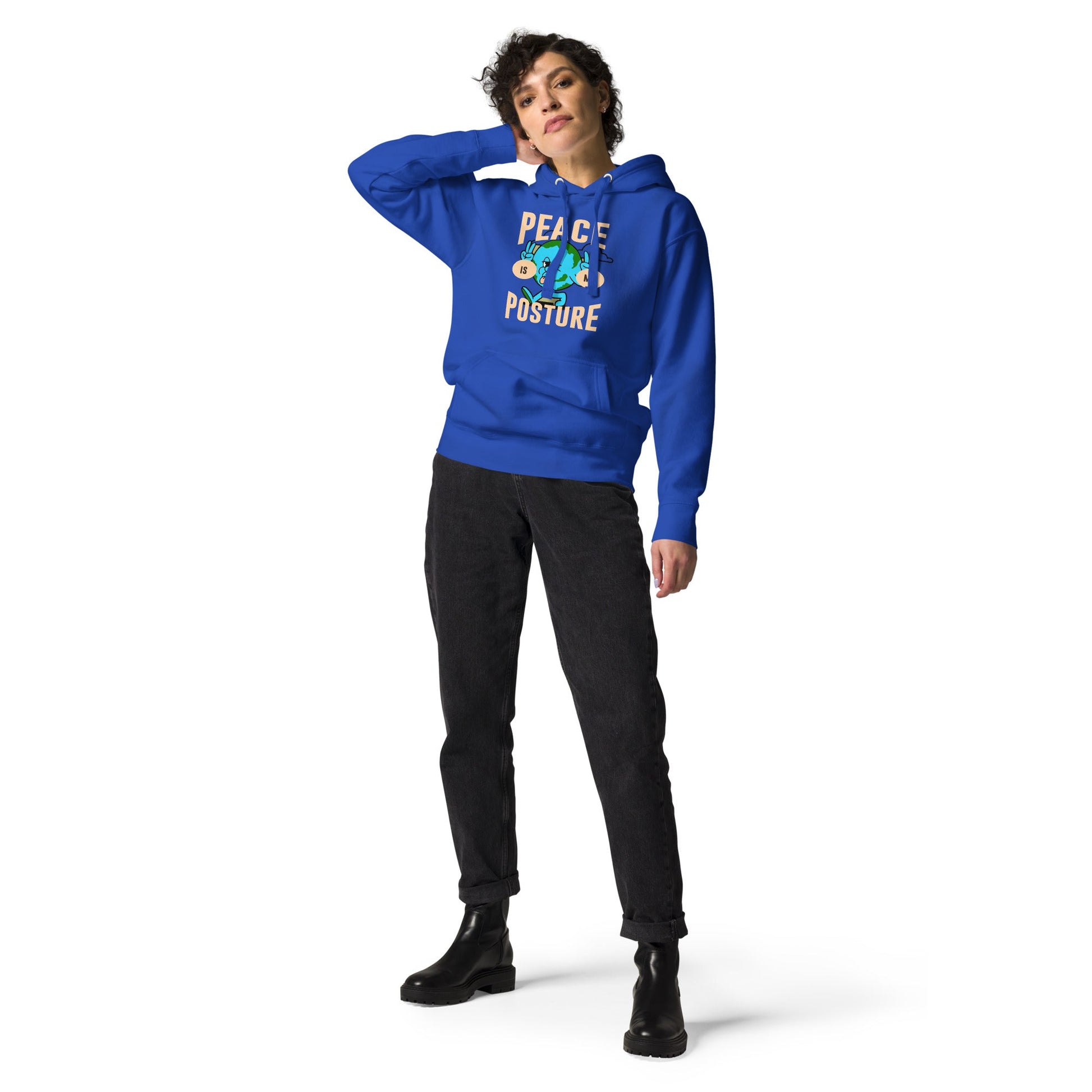 Peace is my posture - Unisex LUXE Edition Hoodie by MASIN Fashion – Faith - based Wear