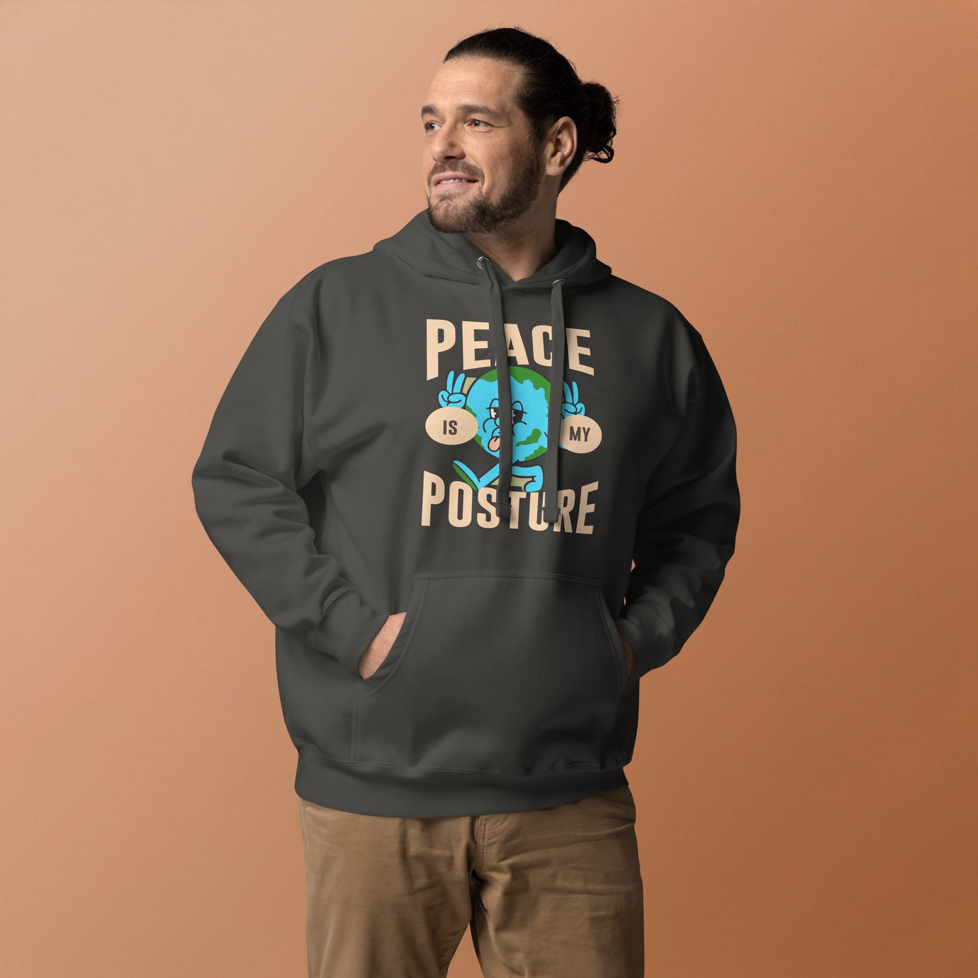 Peace is my posture - Unisex LUXE Edition Hoodie by MASIN Fashion – Faith - based Wear