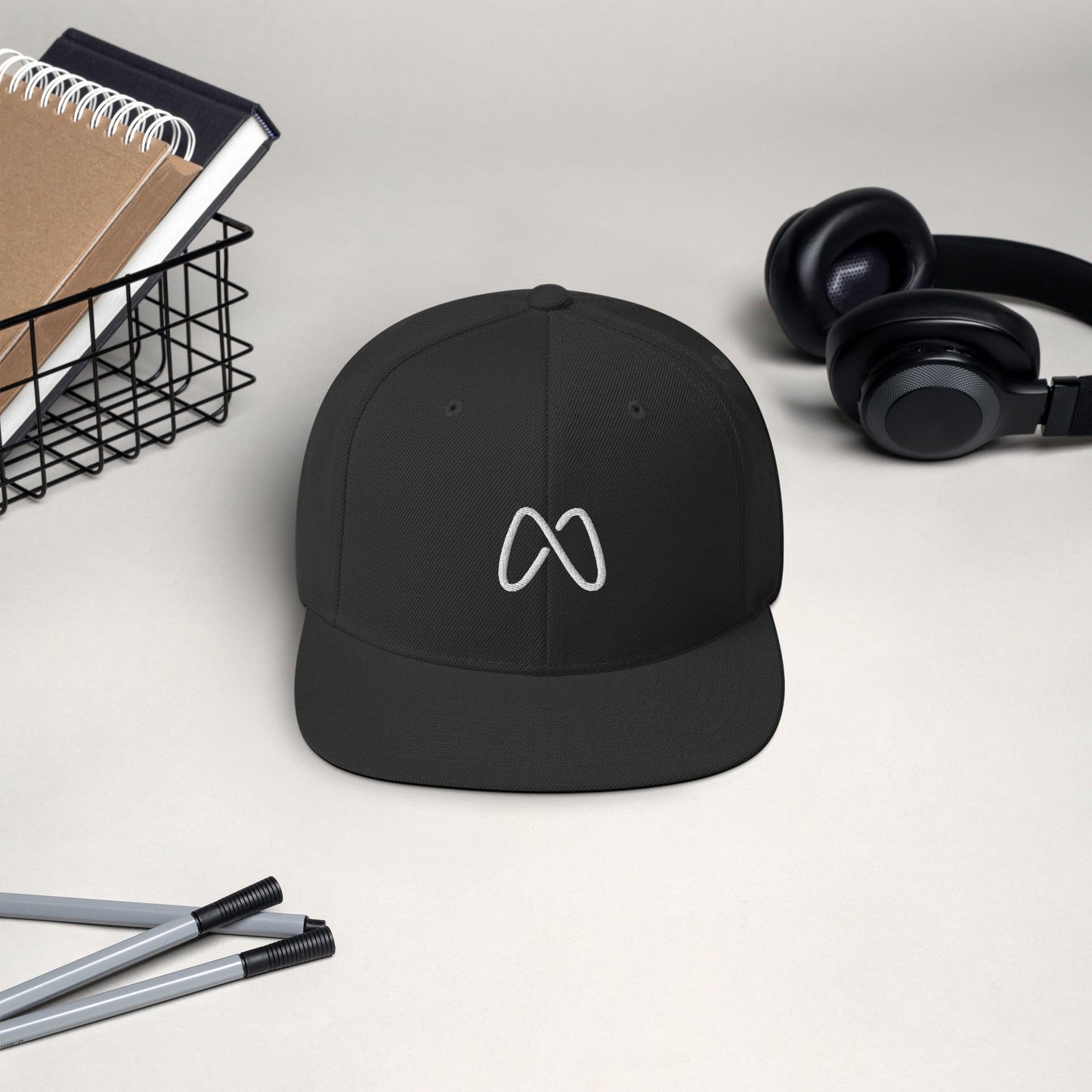 Puff Embroidered Snapback Hat - Hat Christian by masin fashion