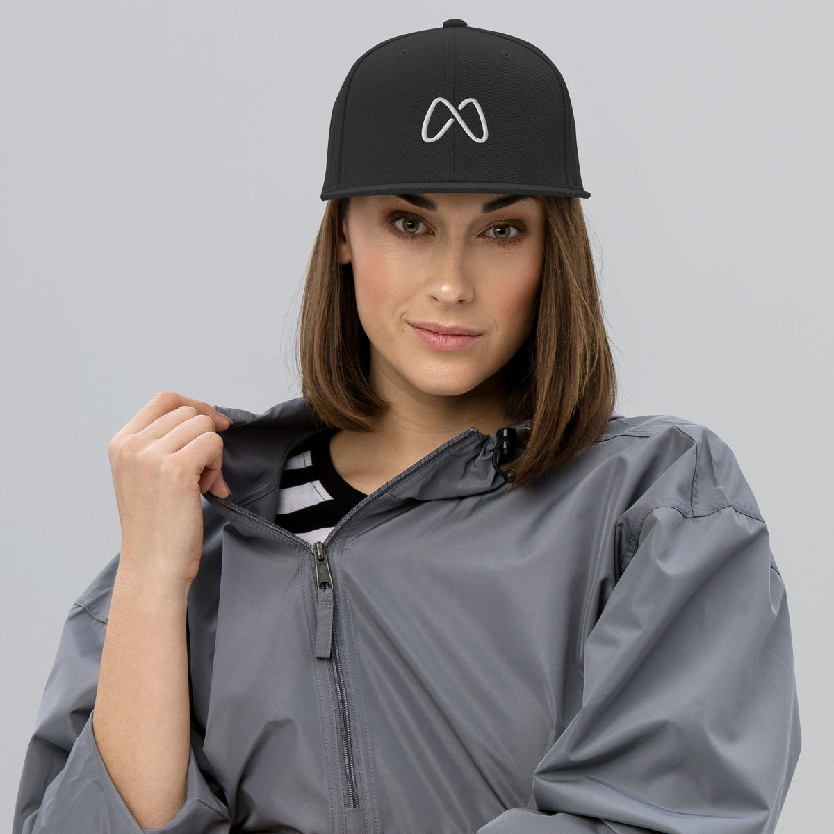 Puff Embroidered Snapback Hat - Hat Christian by masin fashion