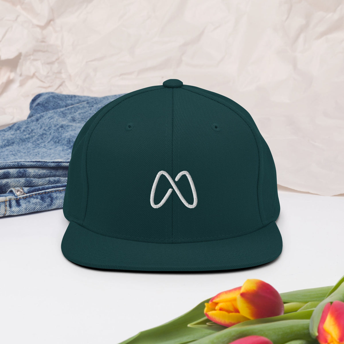 Puff Embroidered Snapback Hat - Hat Christian by masin fashion