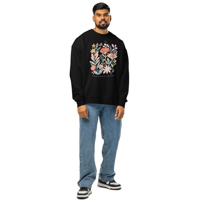 Purpose Driven - Unisex Premium Organic Oversized Jumper by MASIN Fashion – Faith - based Wear