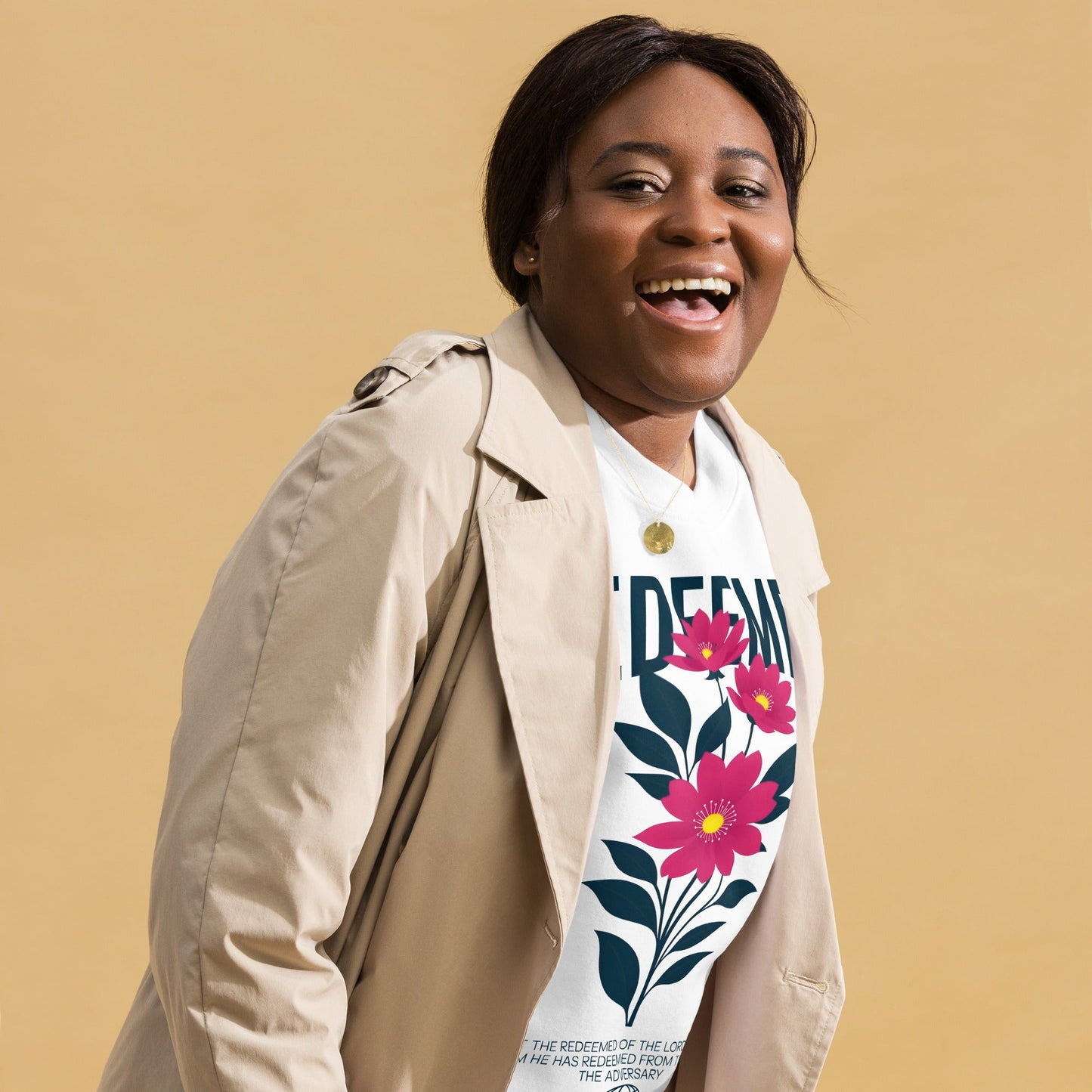 Redeemed Unisex Premium Jumper by MASIN Fashion – Faith - based Wear