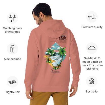 Rooted in Christ - Unisex LUXE Edition Hoodie by MASIN Fashion – Faith - based Wear