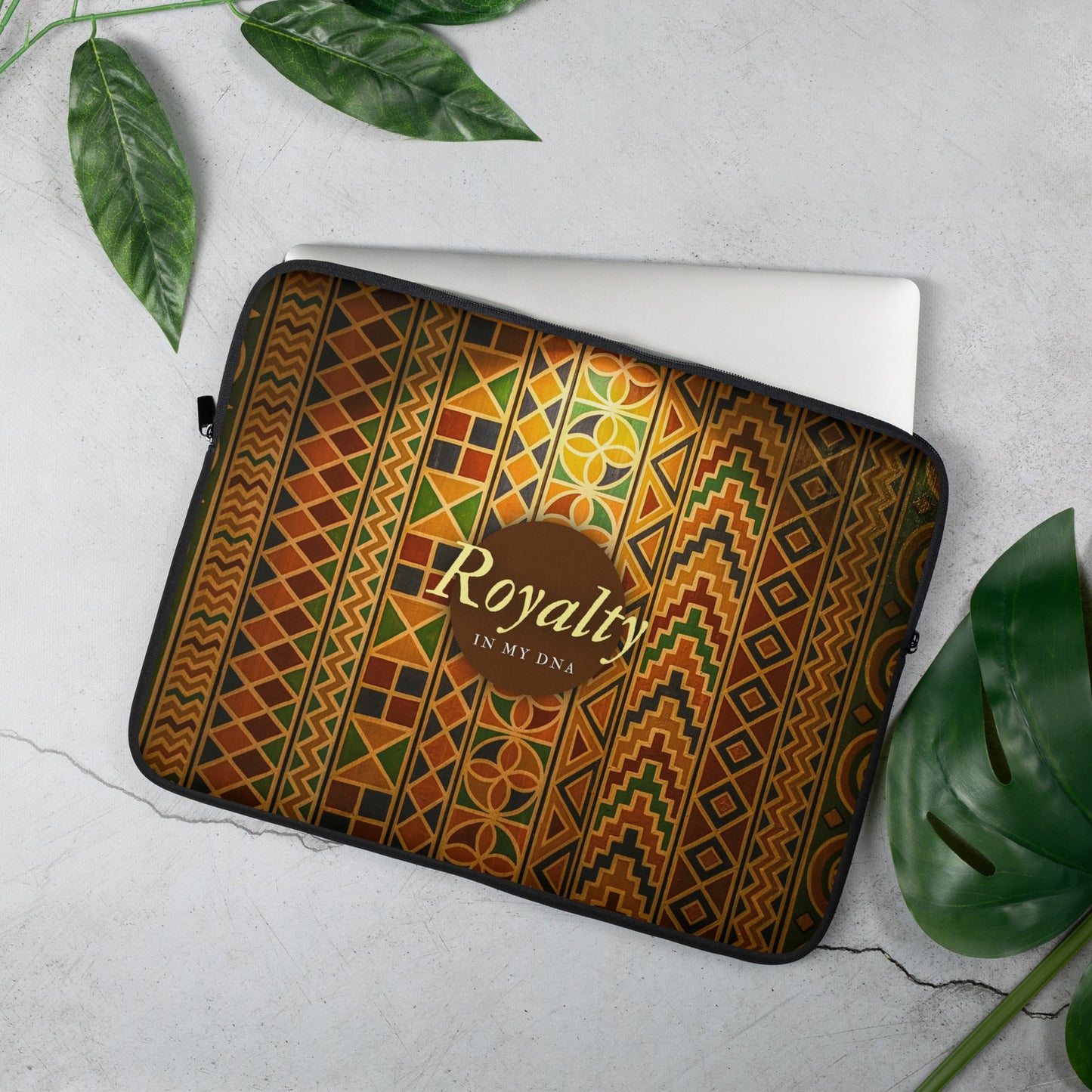 Royalty African Print Laptop Sleeve by MASIN Fashion – Faith - based Wear
