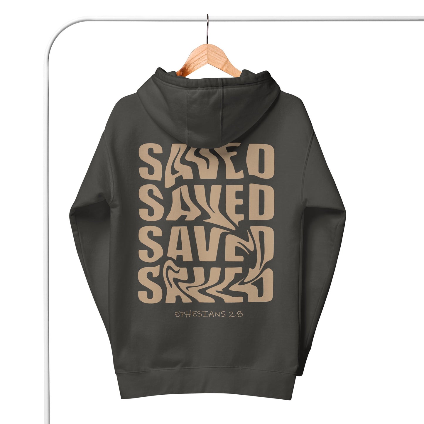 Saved - Unisex LUXE Edition Hoodie by MASIN Fashion – Faith - based Wear