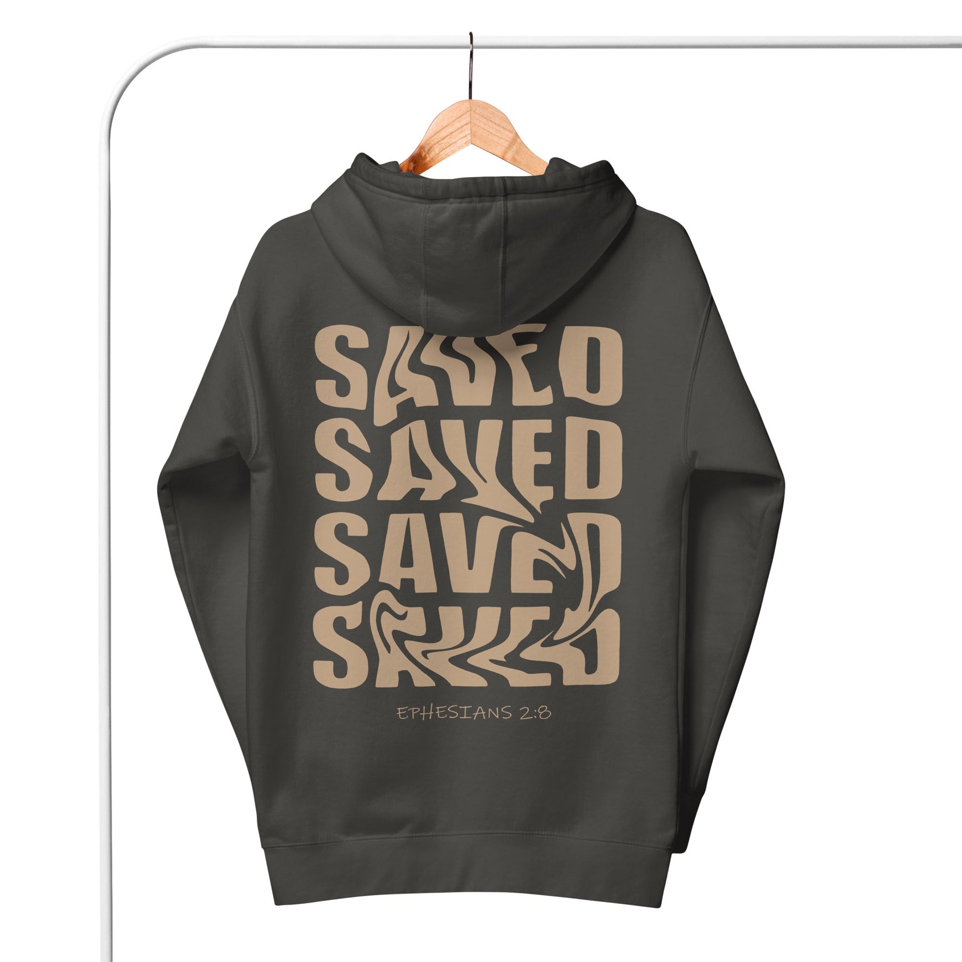 Saved - Unisex LUXE Edition Hoodie by MASIN Fashion – Faith - based Wear