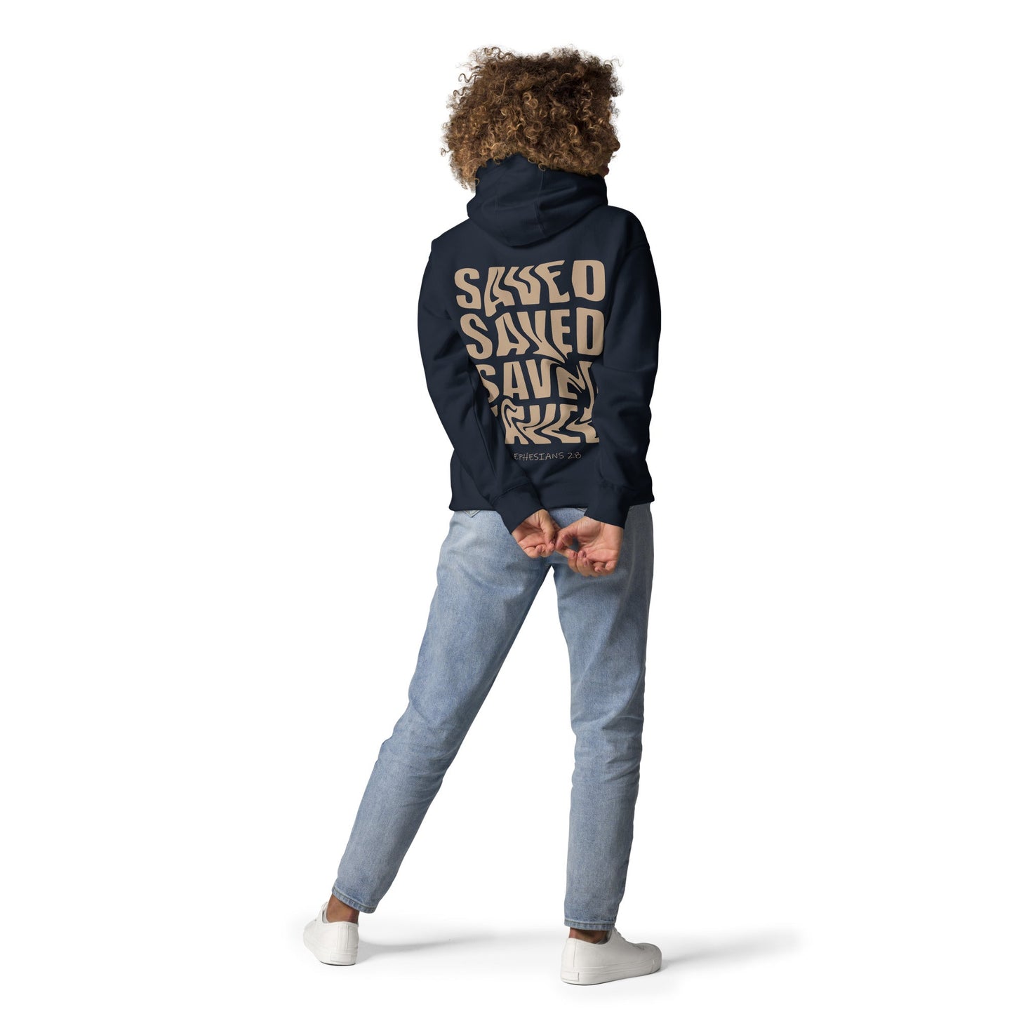 Saved - Unisex LUXE Edition Hoodie by MASIN Fashion – Faith - based Wear