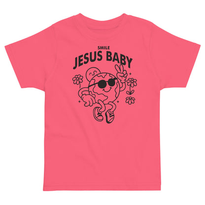 Smile Jesus Baby - Masin Toddler Tee by MASIN Fashion – Faith-based Wear