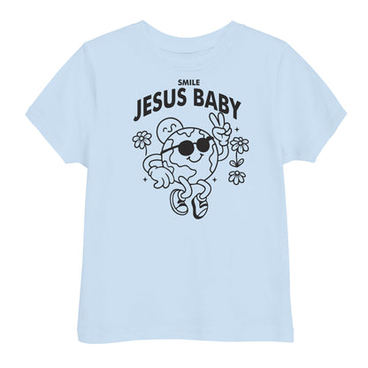 Smile Jesus Baby - Masin Toddler Tee by MASIN Fashion – Faith-based Wear