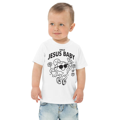 Smile Jesus Baby - Masin Toddler Tee by MASIN Fashion – Faith-based Wear