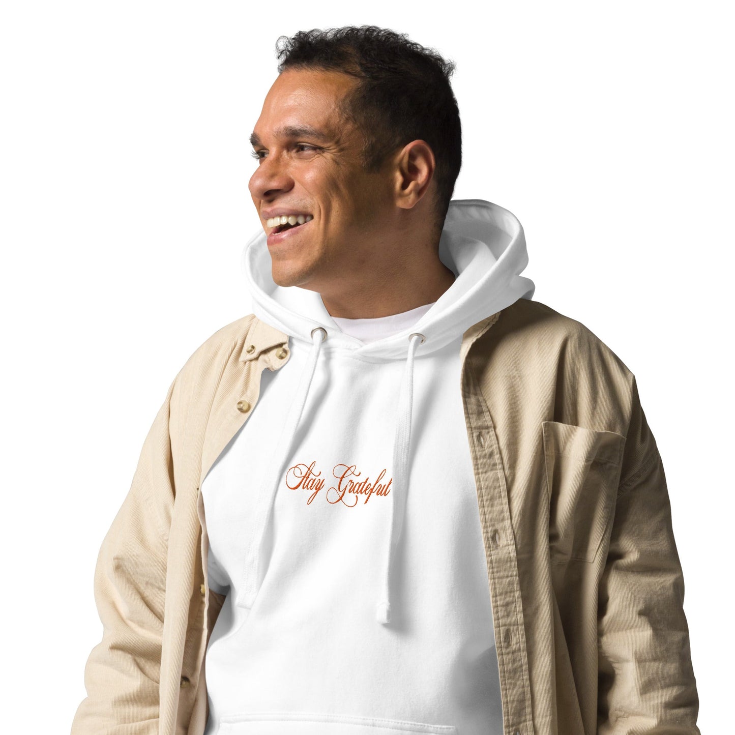 Stay Grateful - Embroidered Unisex Hoodie by MASIN Fashion – Faith - based Wear