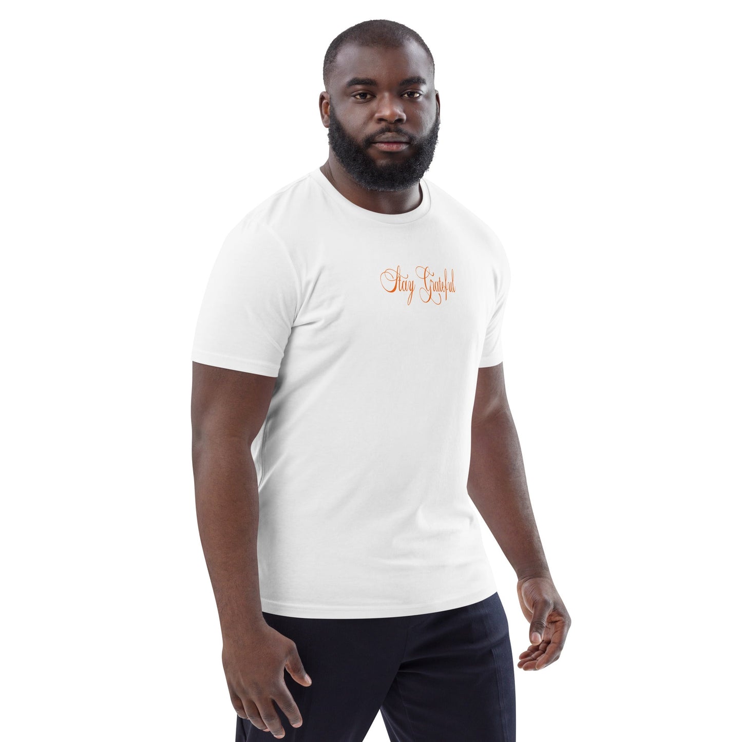 Stay Grateful - Unisex Premium Organic Cotton T-Shirt by MASIN Fashion – Faith - based Wear