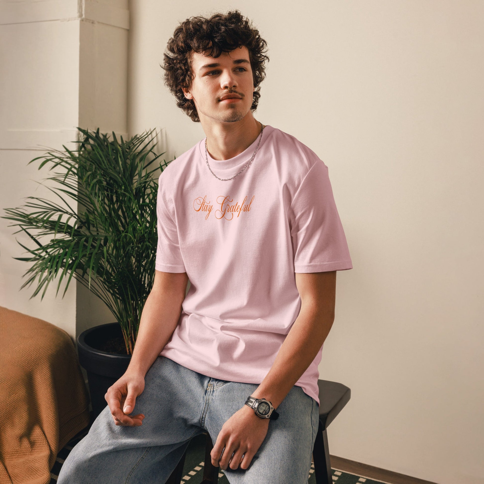 Stay Grateful - Unisex Premium Organic Cotton T-Shirt by MASIN Fashion – Faith - based Wear