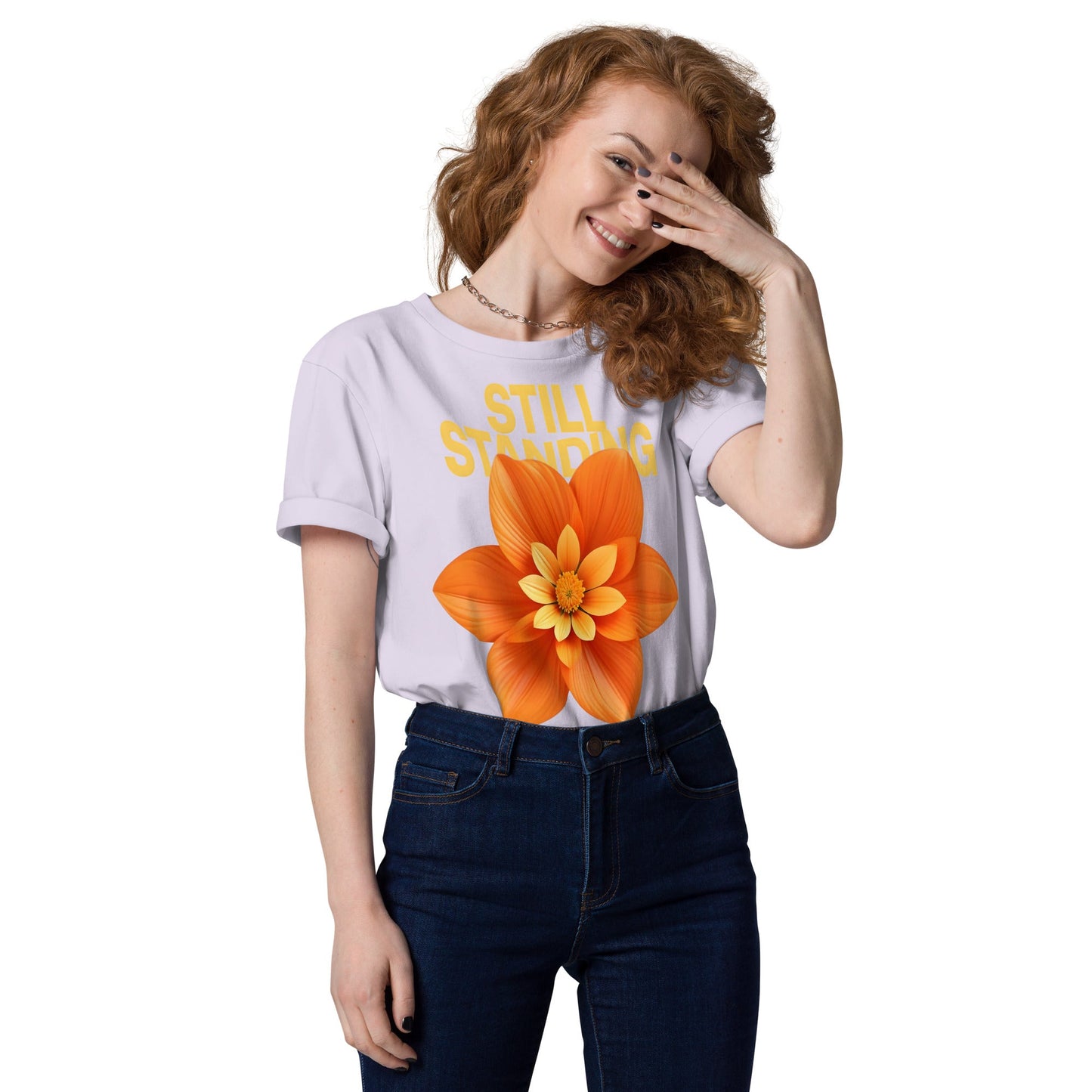 Still standing - Premium Unisex Organic Cotton T-Shirt by MASIN Fashion – Faith - based Wear